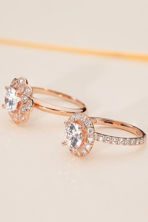 Nhẫn cầu hôn Halo - Minh chứng cho tình yêu duy nhất trong anh